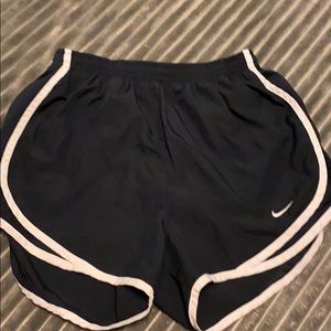 navy blue nike shorts